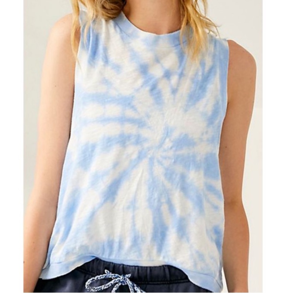 SOLD NWT Free People Movement Love tiedye muscle